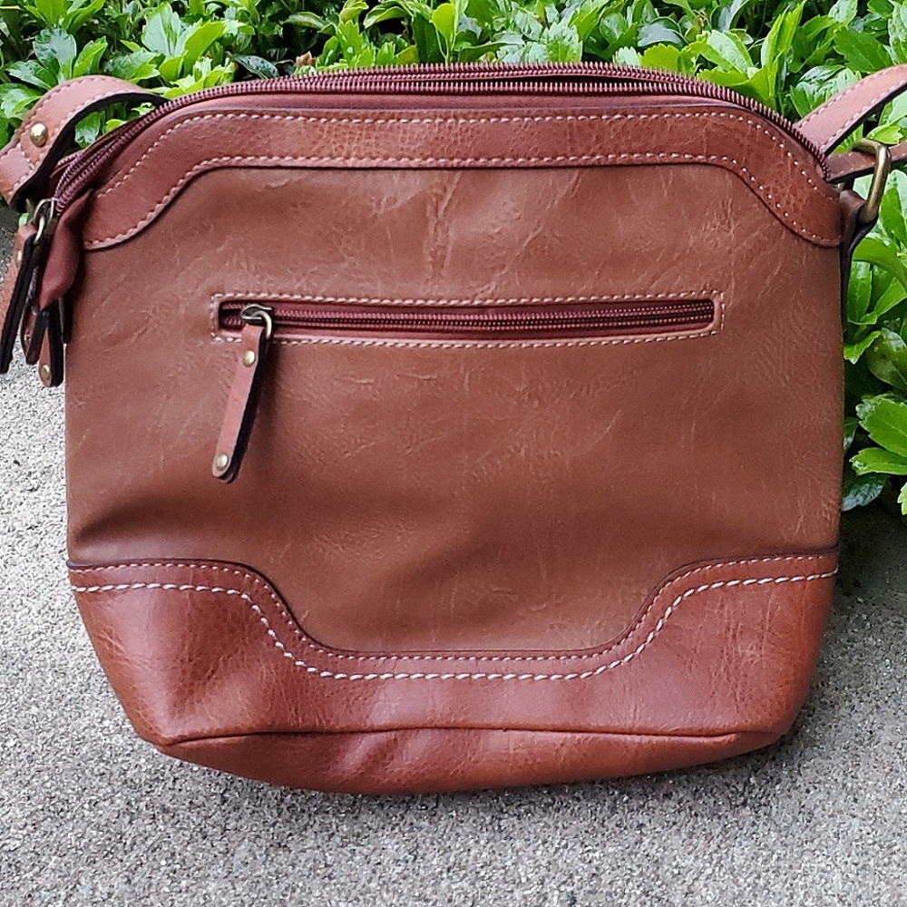 New B.O.C Millstone Tooled Crossbody - Picture 4 of 6